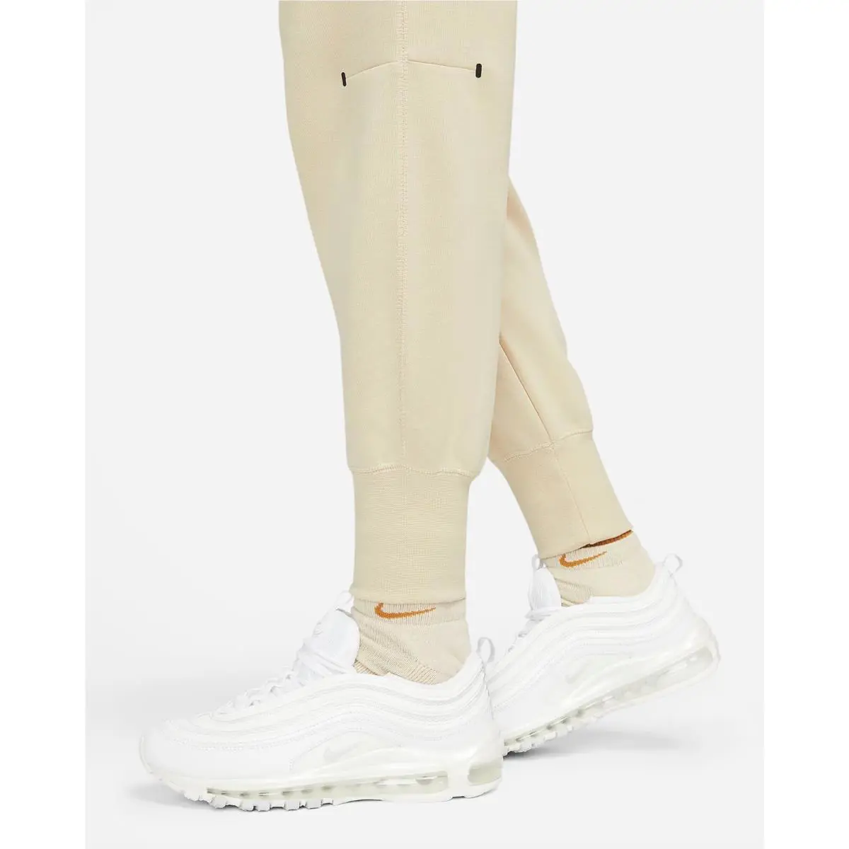 Nike clothing - Nike Tech Fleece - Tech Fleece - CW4292-206 - Rattan/White, Manufacturer: Rattan/White (UPC: 0194493784087) 4