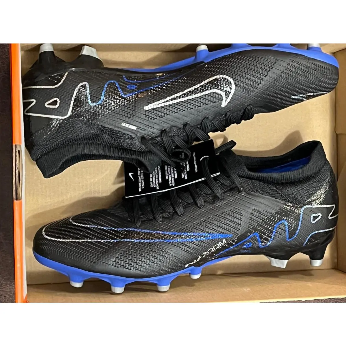 Nike shoes - Nike Zoom Mercurial - Zoom Mercurial - DJ5604-040 - Black/Hyper Royal/Chrome 8