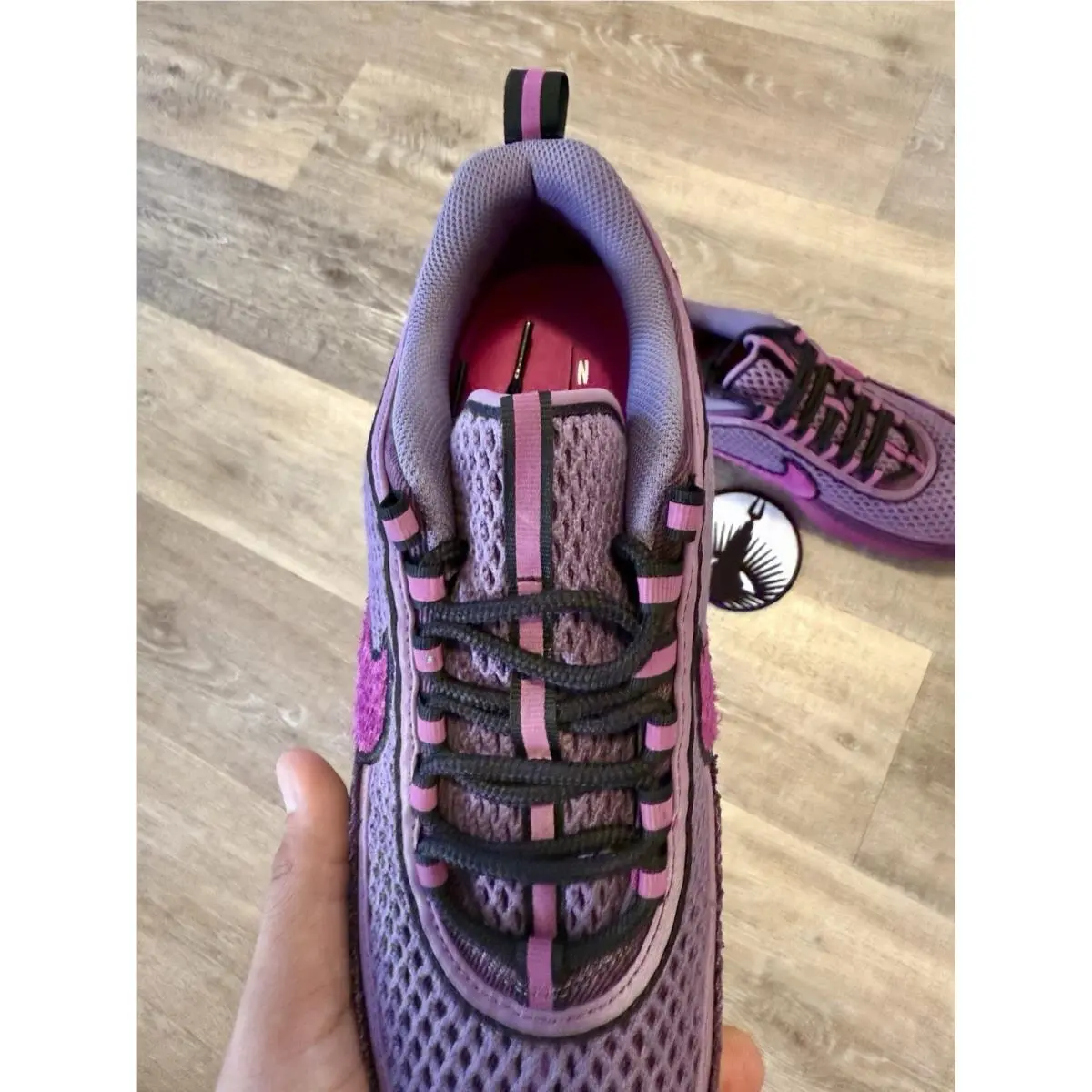 Nike shoes - Nike Air Zoom Spiridon - Air Zoom Spiridon - IH3360-599 - Hot Fuschia / Negre / Canyon Purple / Viotech (UPC: 198486126687) 6