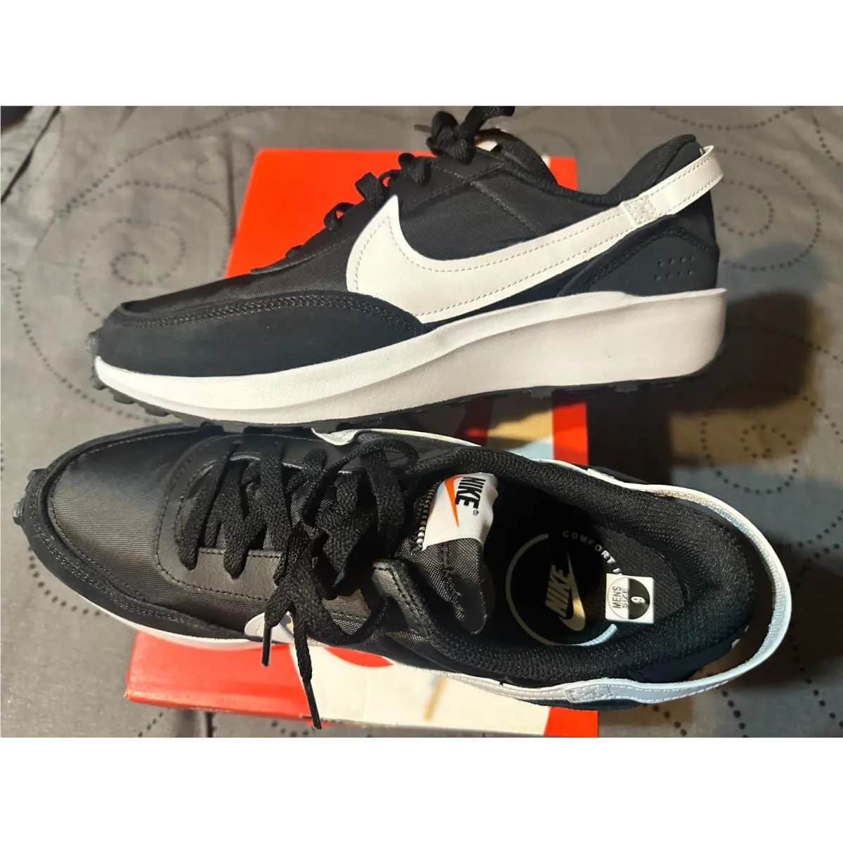 Nike shoes - Nike Waffle Debut - Waffle Debut - BLACK + WHITE 4