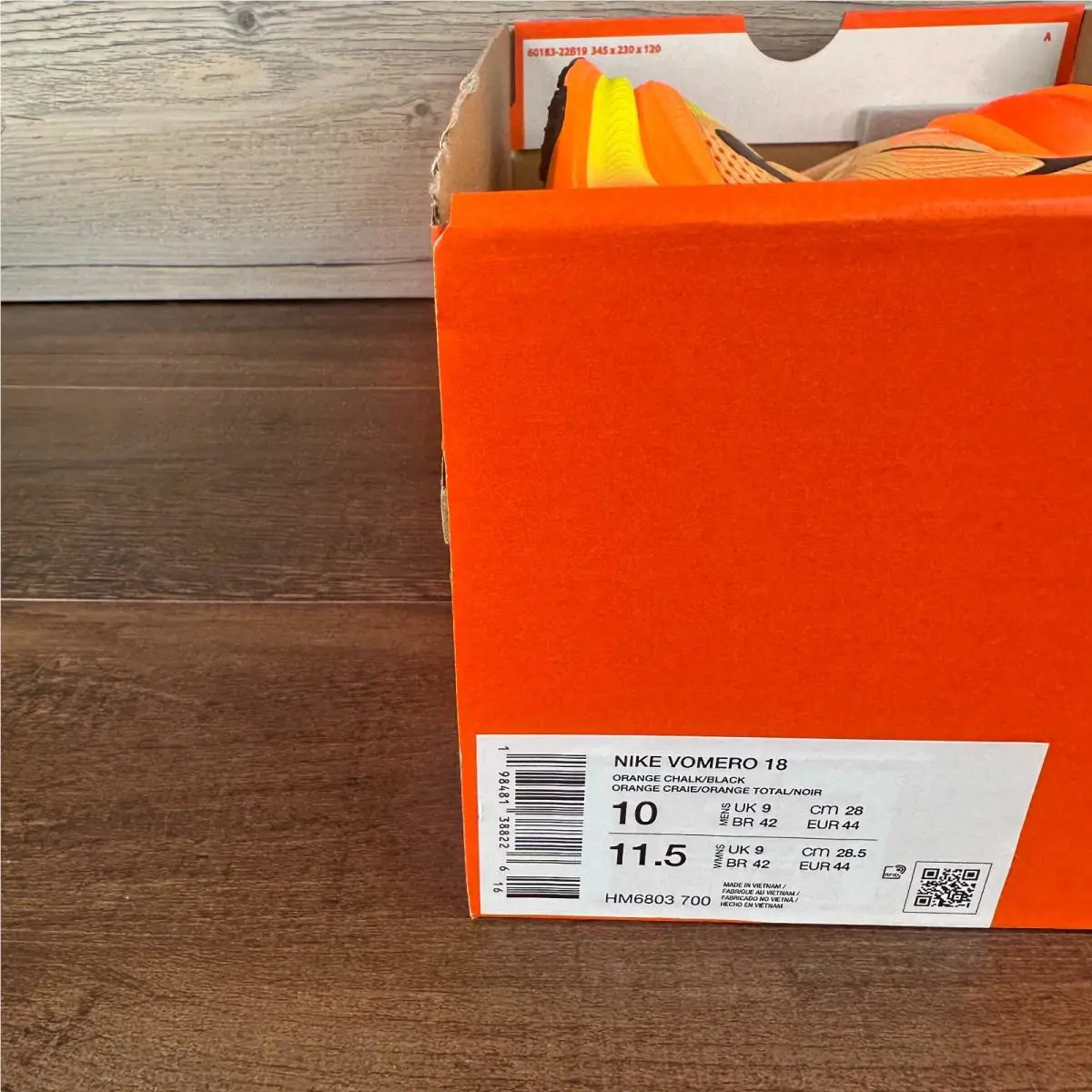 Nike shoes - Nike Vomero 18 - Vomero - HM6803-700 - Black 5
