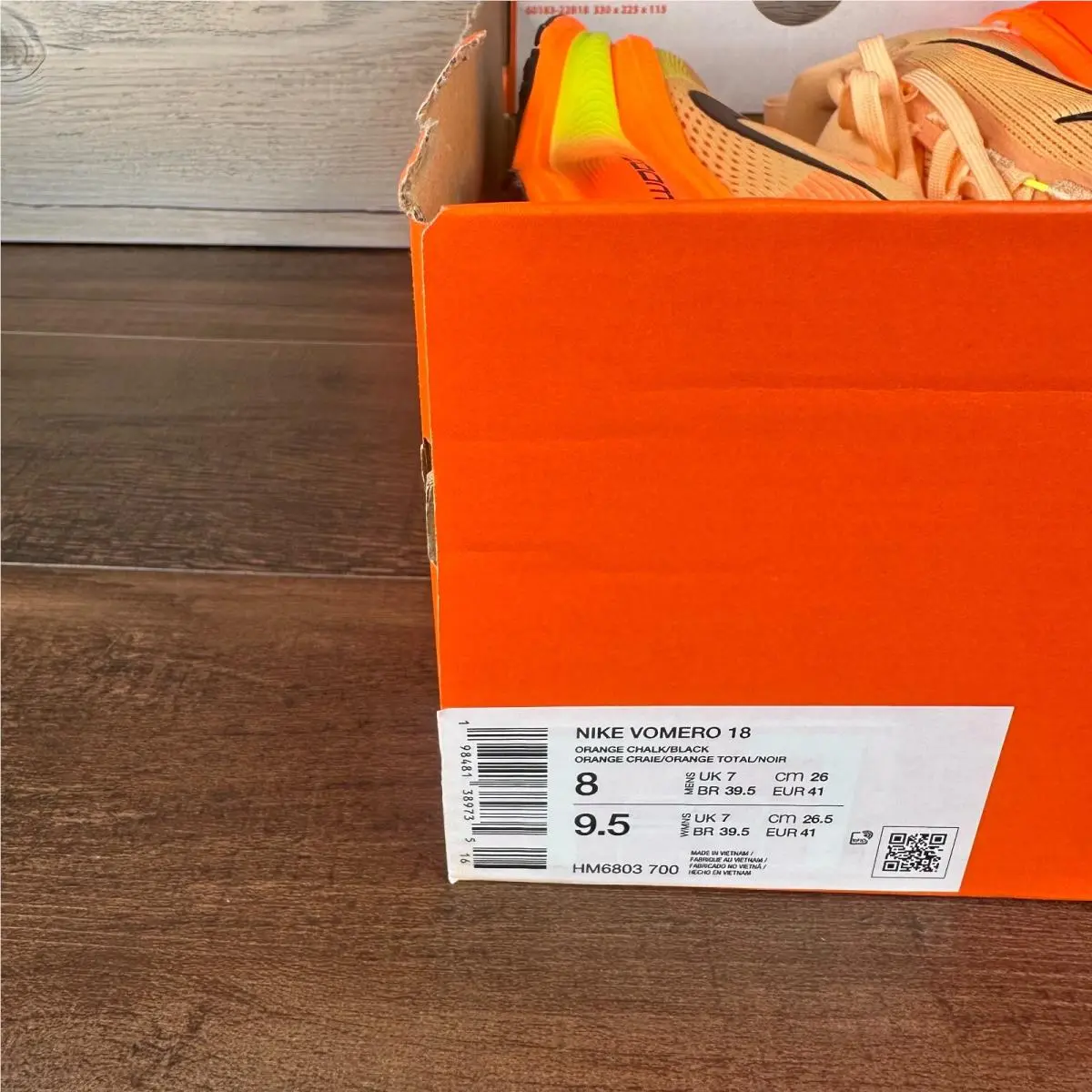 Nike shoes - Nike Vomero 18 - Vomero - HM6803-700 - Black 5