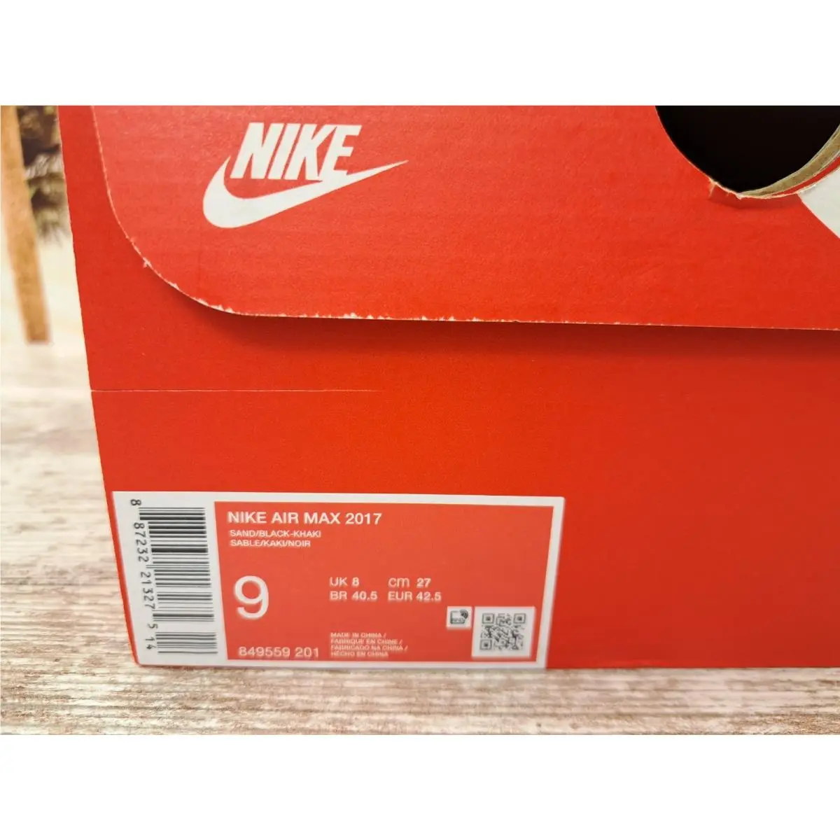 Nike shoes - Nike Air Max 2017 - Air Max - 849559-201 - Brown 7
