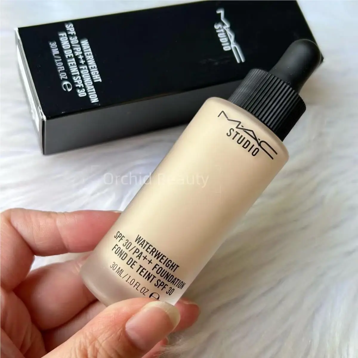 Box Mac Studio Waterweight Foundation Spf 30 Full Size 30ml/1oz N15 by MAC Cosmetics