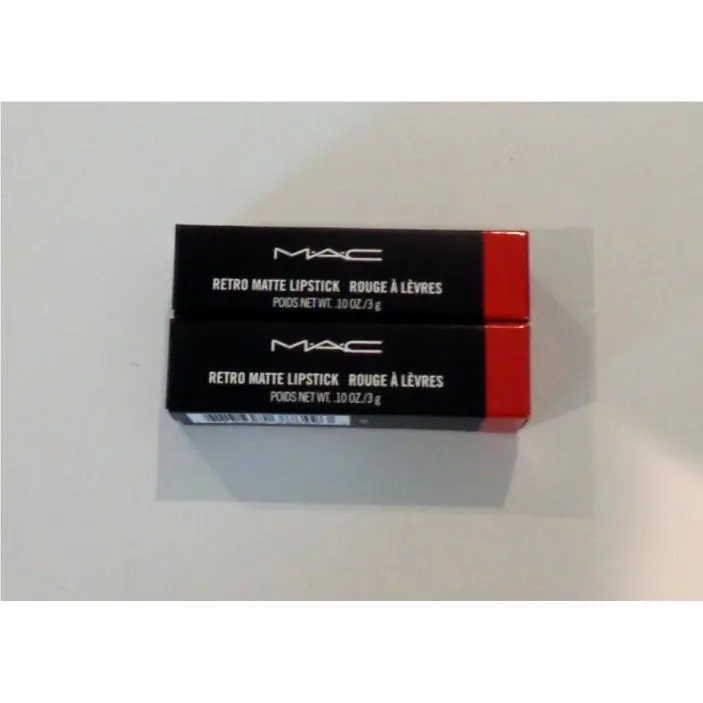 2 Mac Retro Matte Liptictk Colour “dangrous Full Size/new .10 OZ