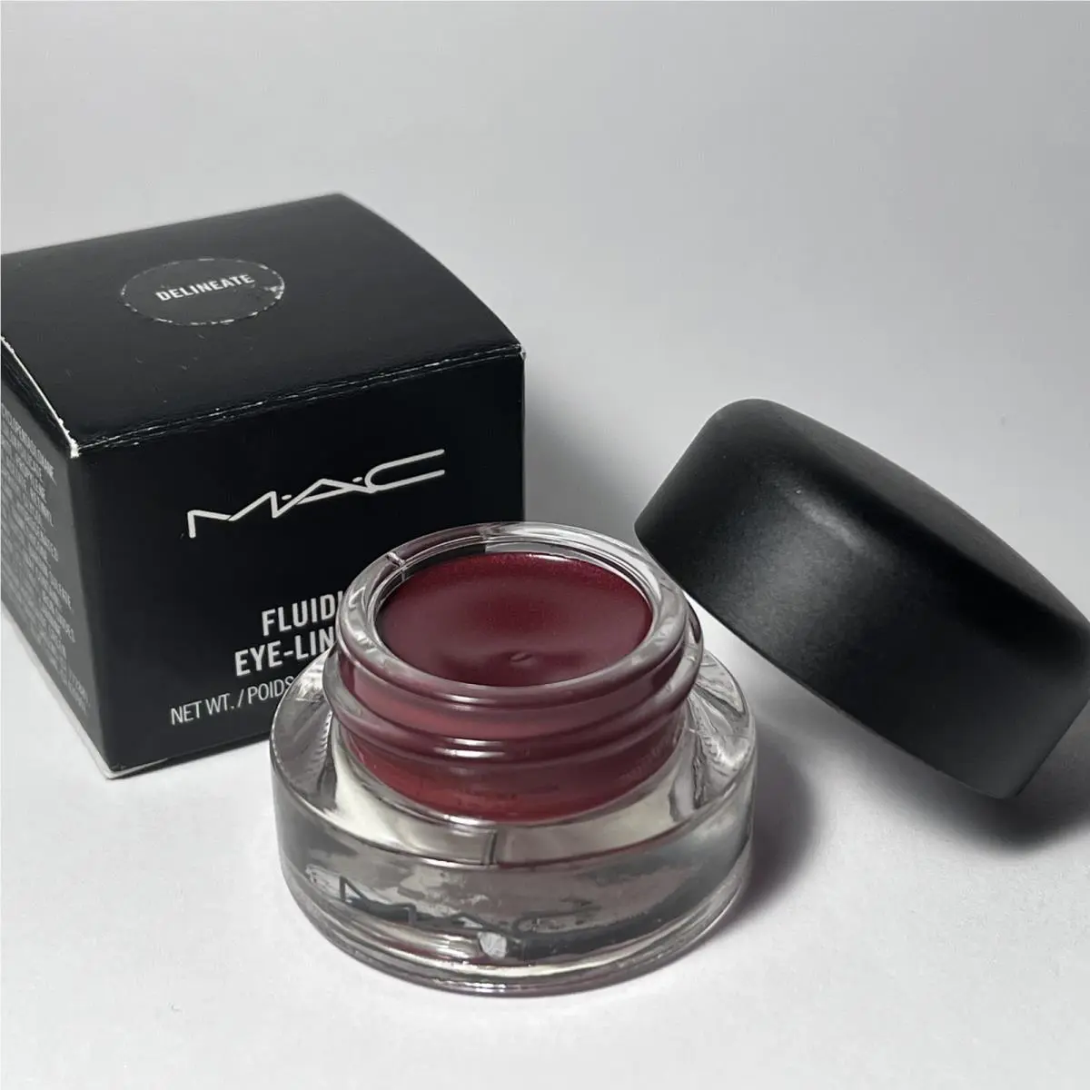 Mac Delineate Fluidline Eye Liner Dark Crimson Rare Limited Edition