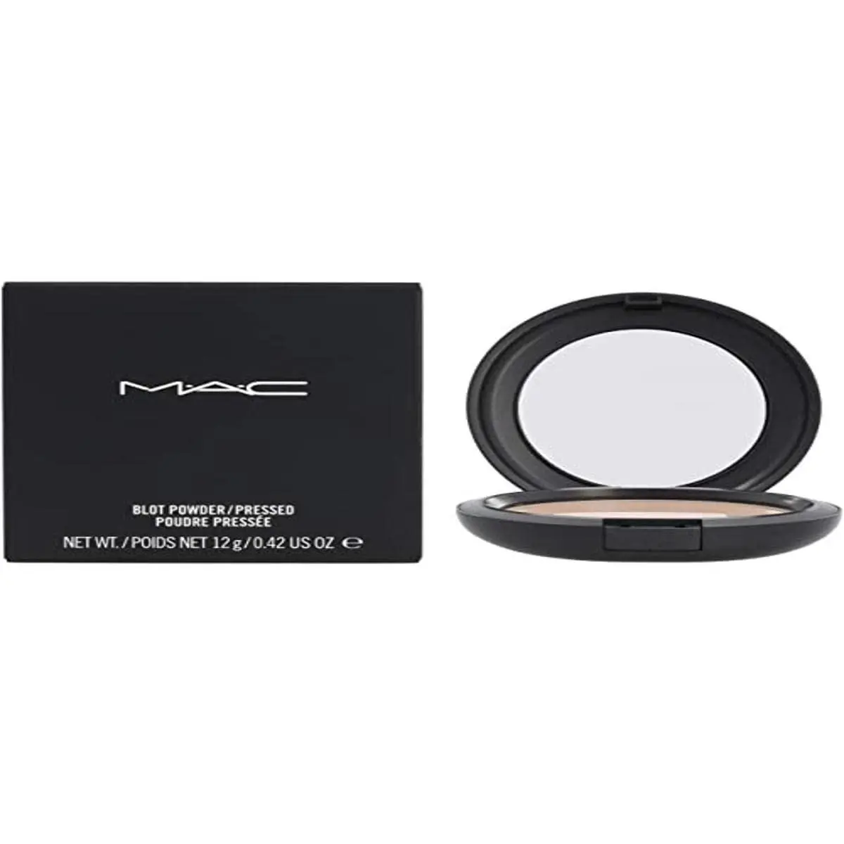 Mac Blot Powder Pressed 042 Ounce Black Compact For Shine Control and Touch Ups