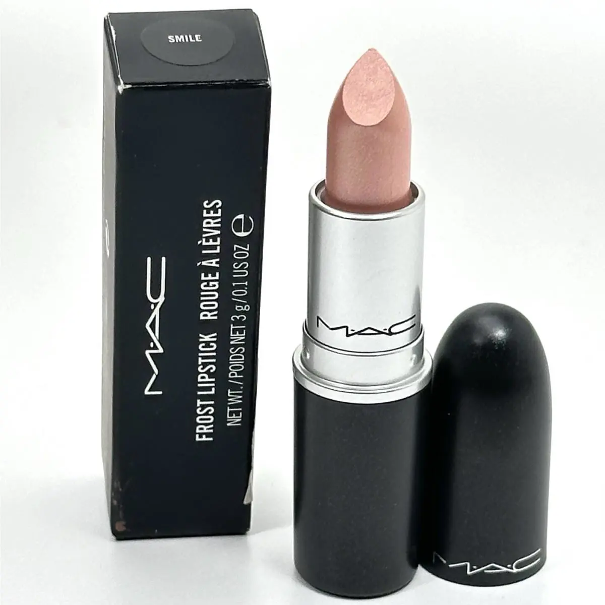 Extremely Rare Mac Frost Lipstick Smile AC5 1990s