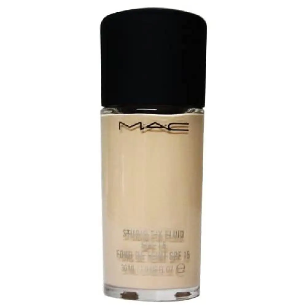 Mac Studio Fix Fluid Foundation NC15 SPF15 Long Wear Oil Free Non Caking - NC15