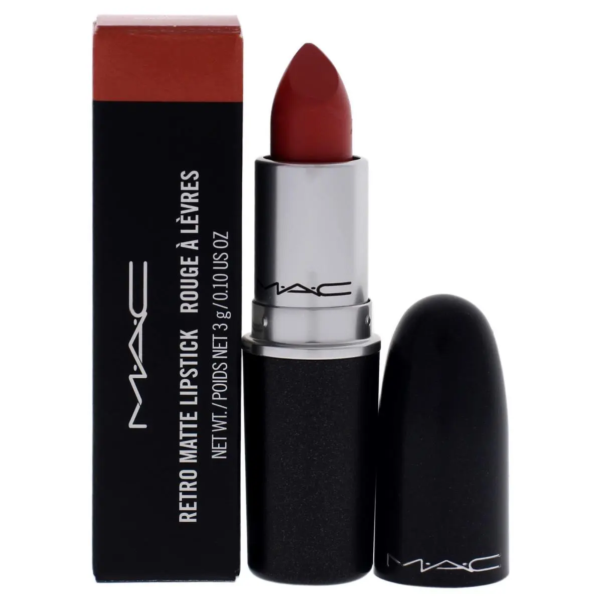 Mac Cosmetics Cosmetic M.a.c Retro Matte Lipstick Runway Hit 10009270 0.10 Ounce Pack of 1