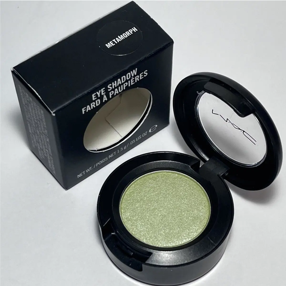 Mac Metamorph Frost Eye Shadow Madame B Almost Lime Green Rare LE