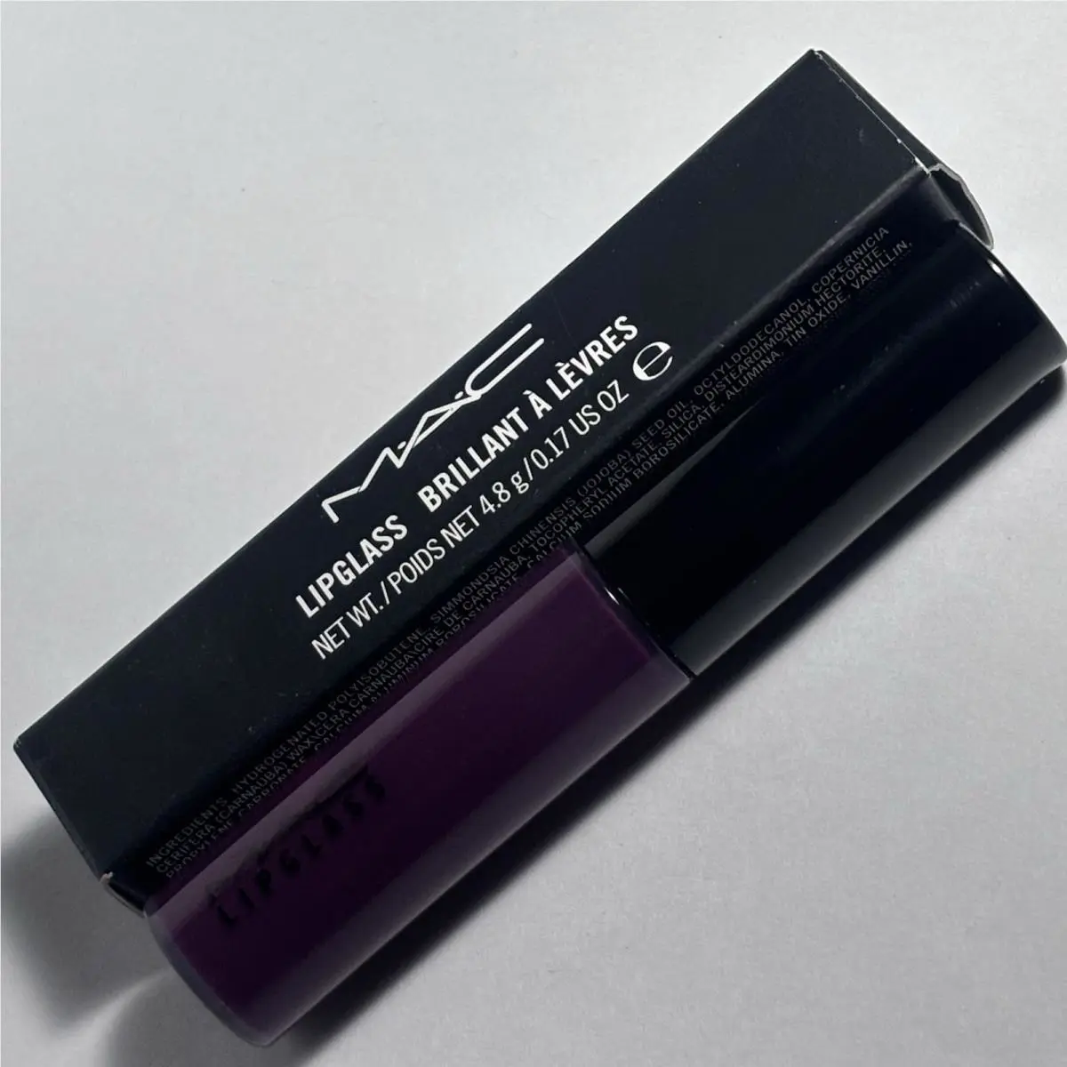 Mac Rebel Lipglass Midtonal Cream Plum OG Formula Vhtf