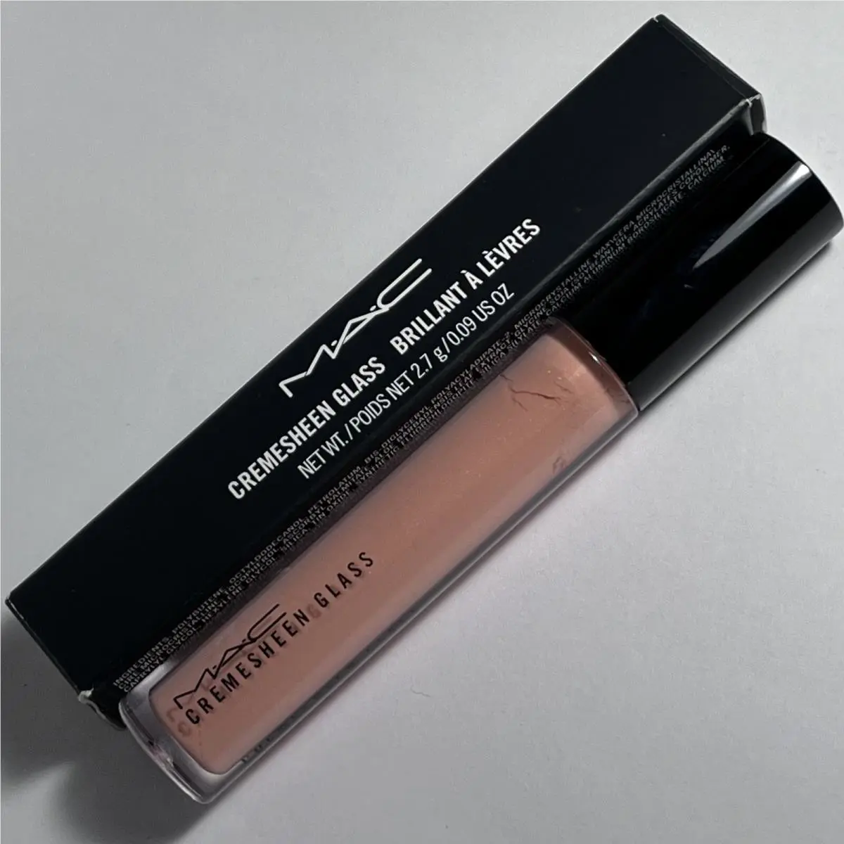 Mac Fashion Whim Cremesheen Glass Lipglass Light Beige