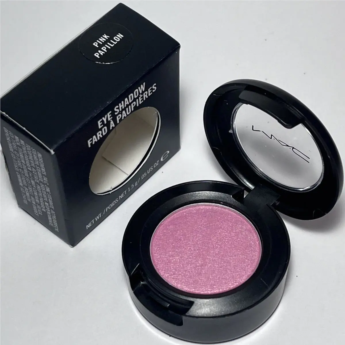 Mac Pink Papillon Frost Eye Shadow Madame B Rare Limited Edition