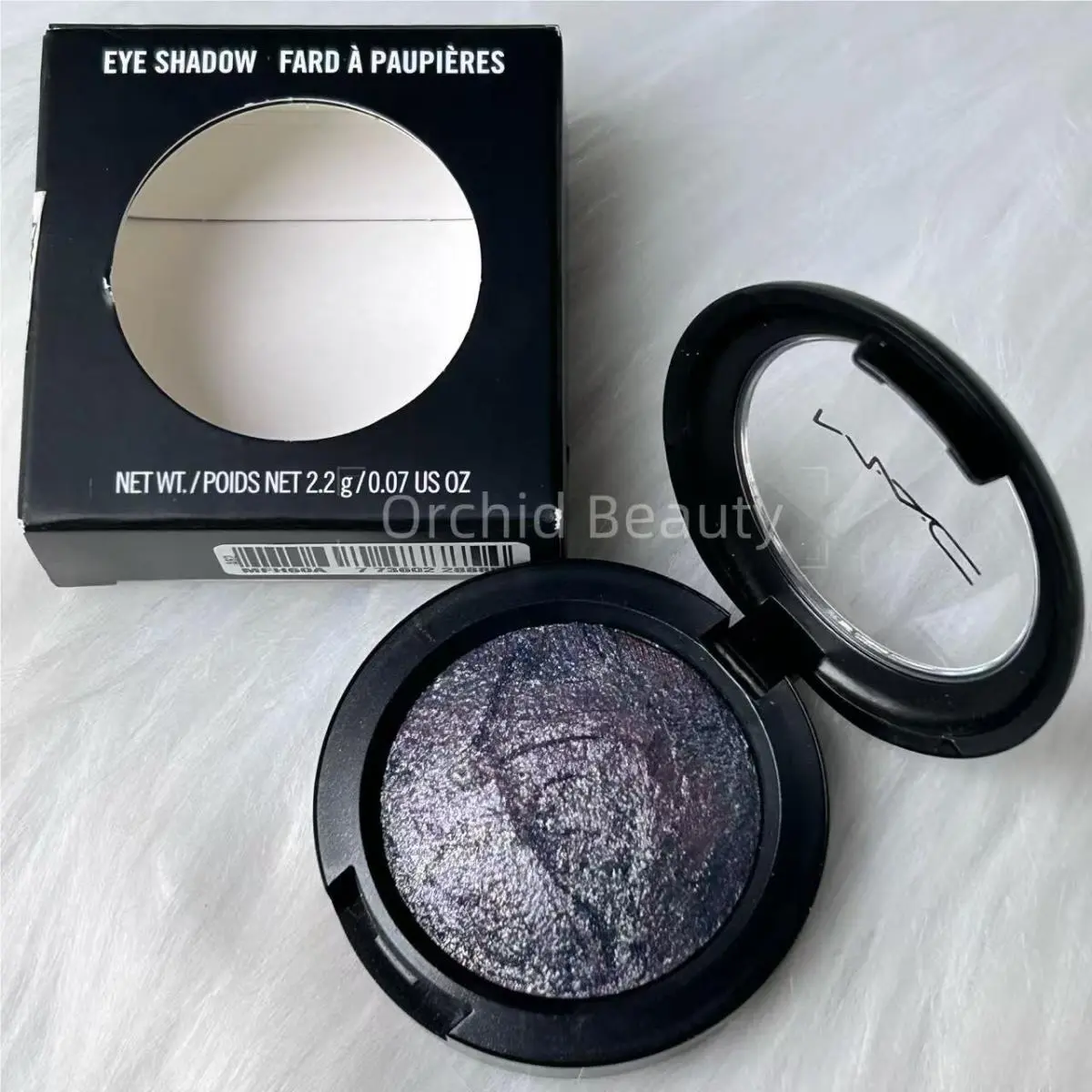 Mac Mineralize Eyeshadow Frost AT Midnight Full Size 2.2 g/0.07oz
