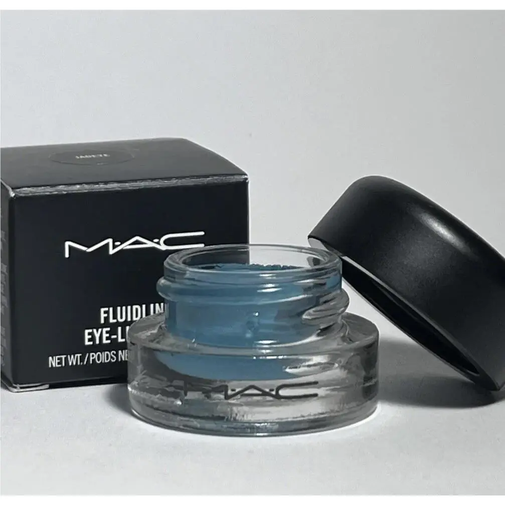 Mac Jadeye Fluidline Eye Liner Jewelescent Blue Green with Gold Pearl