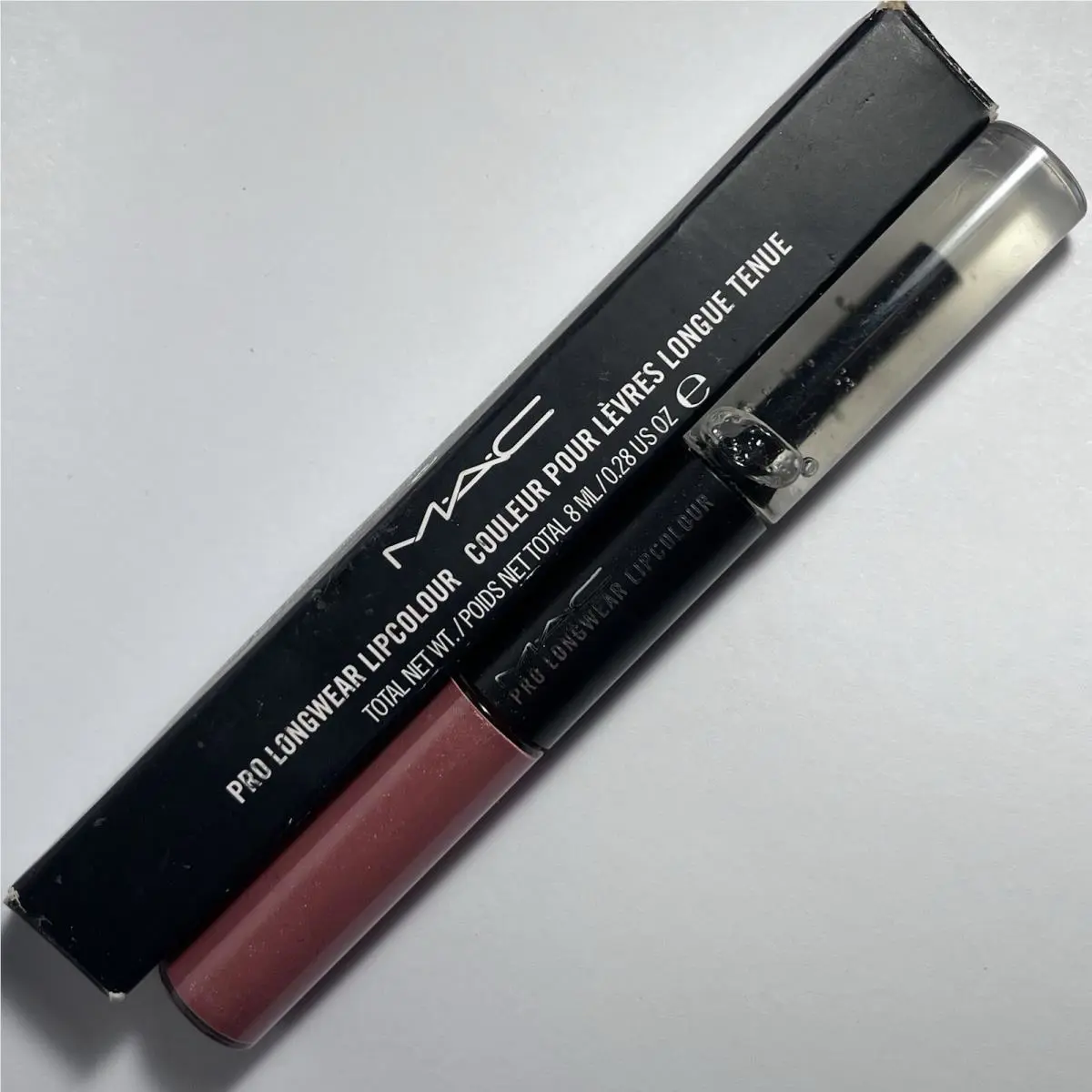 Mac Fine & Mellow Fine Mellow Pro Longwear Lipcolour Deep Spiced Peach with Pearl
