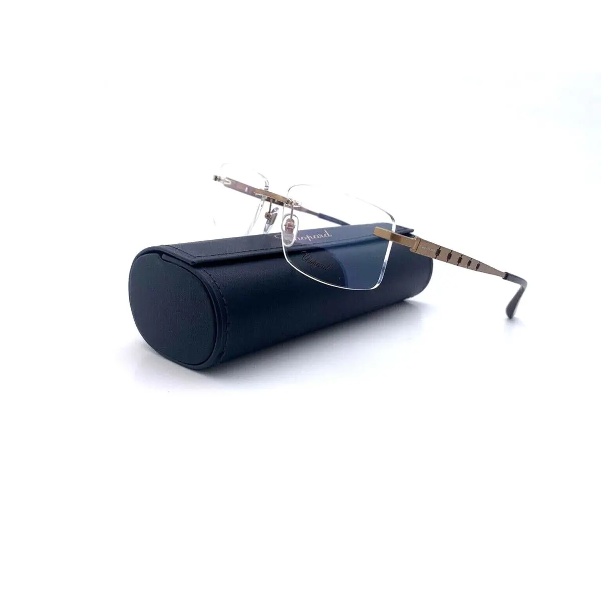 Chopard Frames Rimless Men Glasses Titanium Gold VCHA99 0428 57 17 140