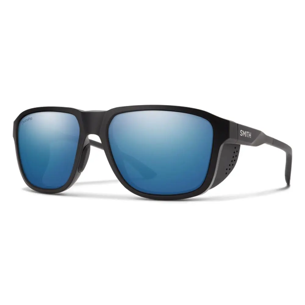 Smith Embark Polarized Sunglasses Matteblack Chromapopbluemirror - Frame: MatteBlack, Lens: ChromaPopBlueMirror