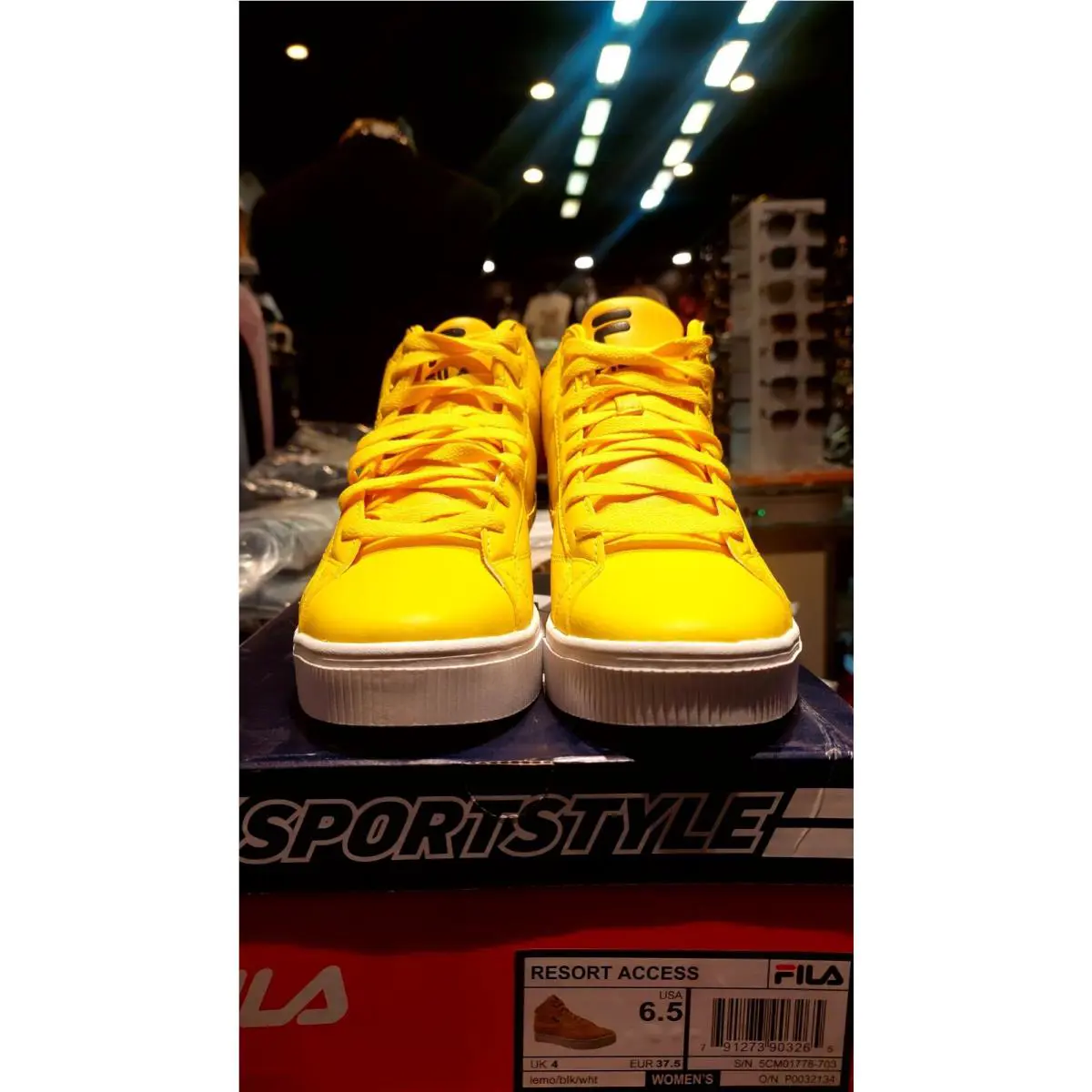 Fila shoes - Yellow 5