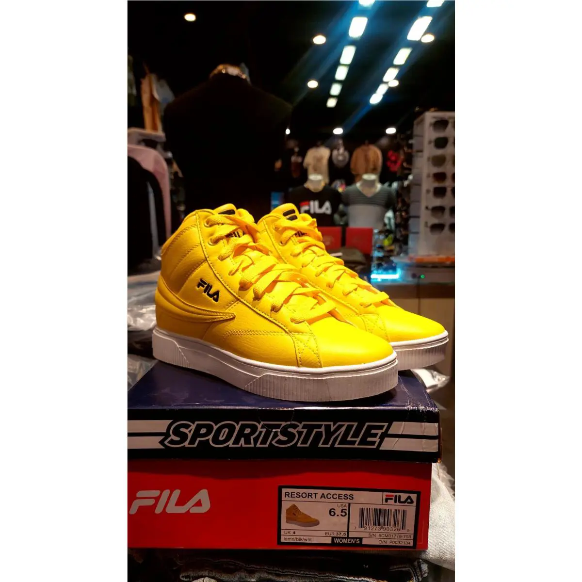 Fila shoes - Yellow 14