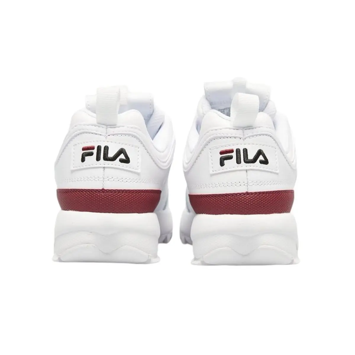 Fila shoes - White/Black/Red 7