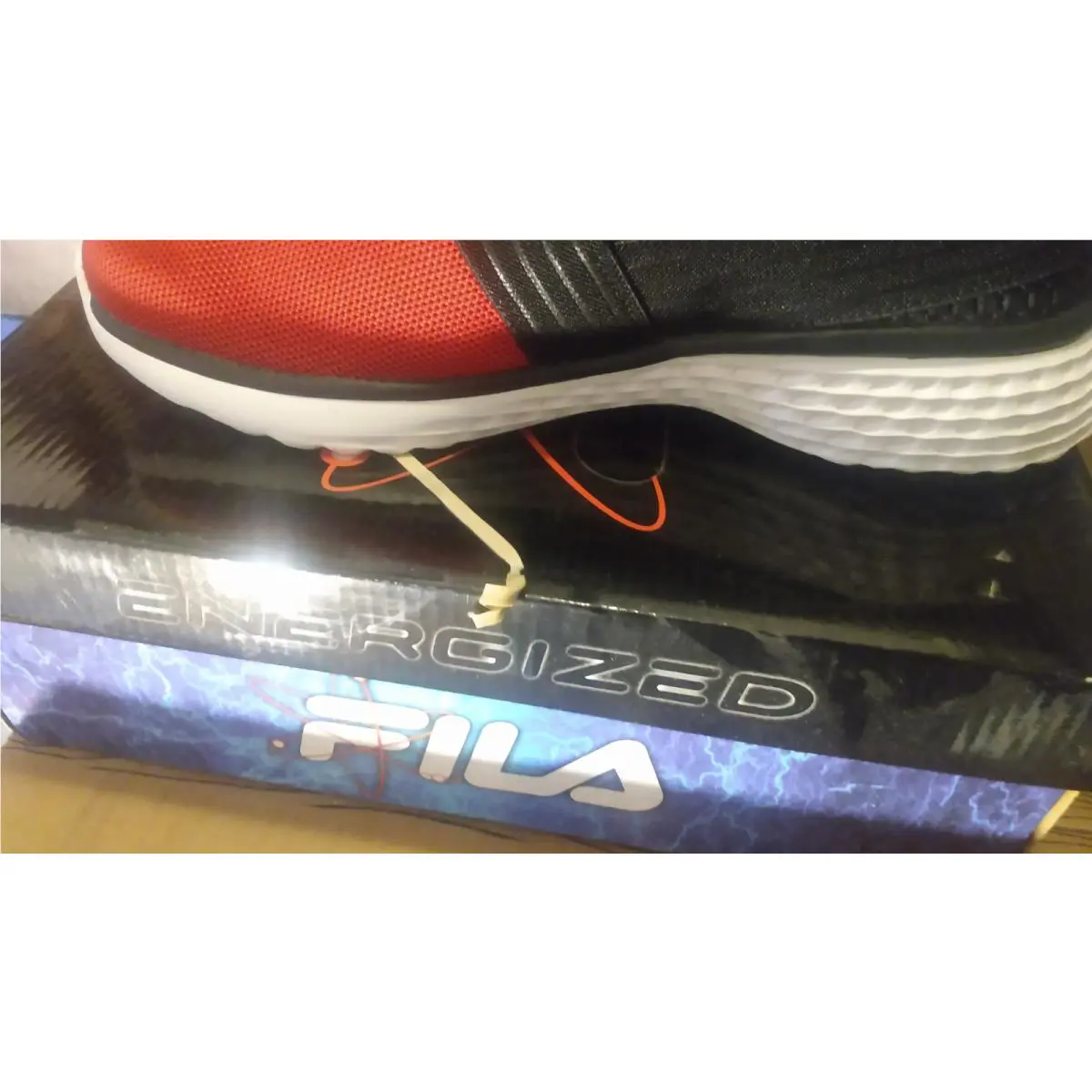 Fila shoes - Fila Fondato Slip - Fondato Slip - Red and Black 2