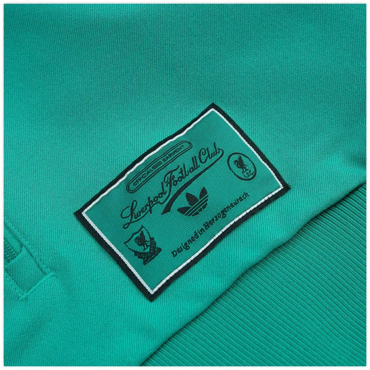 Adidas clothing - adidas Liverpool FC Terrace Icon Track Top - JW5464 - Green 3
