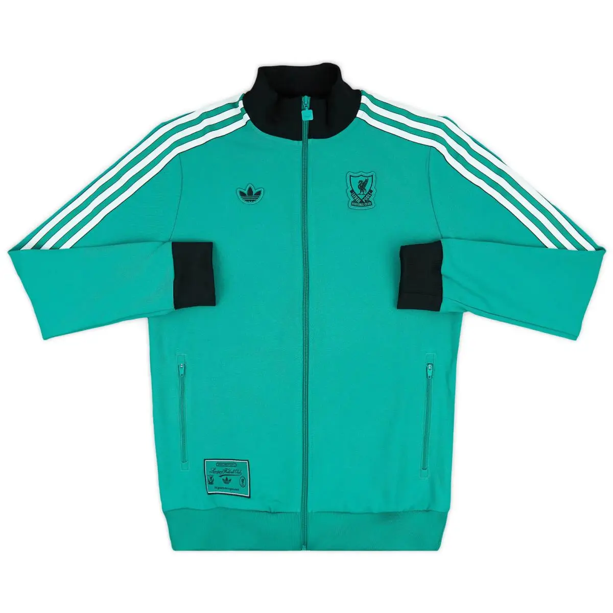 Adidas clothing - adidas Liverpool FC Terrace Icon Track Top - JW5464 - Green 11
