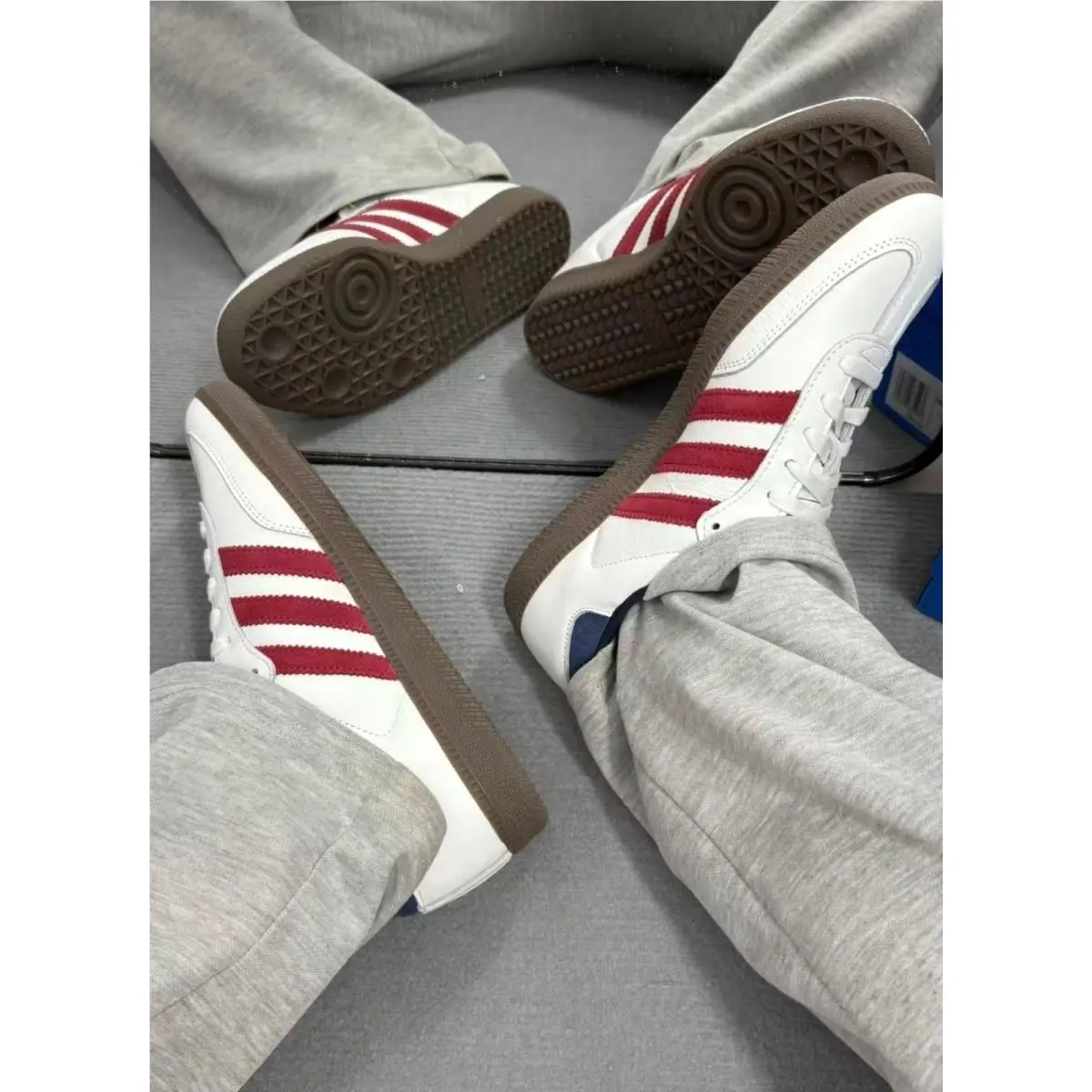 Adidas shoes - adidas Originals Samba - Originals Samba - IH4881 - Core White/Team Victory Red/Night Indigo 0
