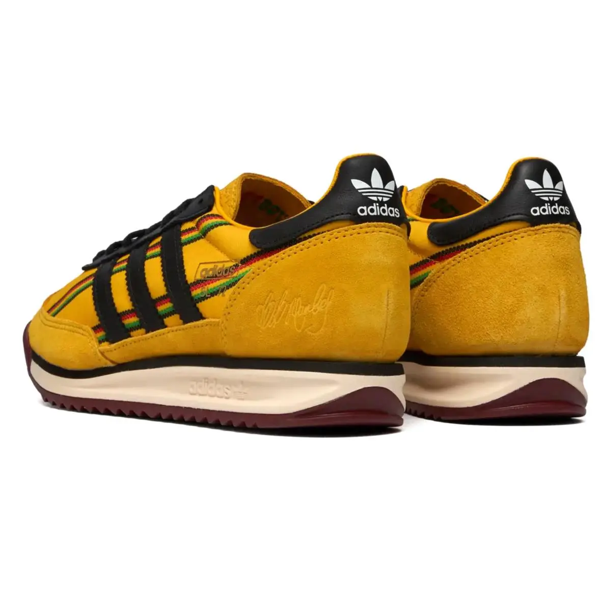 Adidas shoes - adidas SL 72 - KI8575 - Yellow, Manufacturer: Cream White / Auburn / Eqt Orange 4