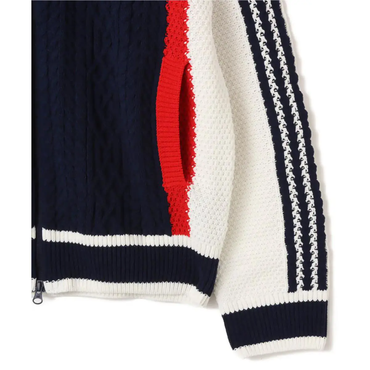 Adidas clothing - adidas Retro Remix Cardigan - Retro Remix Cardigan - KS5438 - Blue 5
