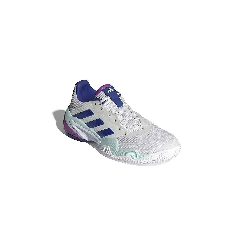Adidas Barricade 13 IF9129 Sneakers Men`s US 14 White Lucid Tennis Shoes GAL810