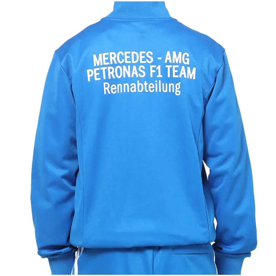 Adidas clothing - adidas x Mercedes AMG Petronas Formula 1 Team Blue Wonder Track J - KT5128 - Blue 0