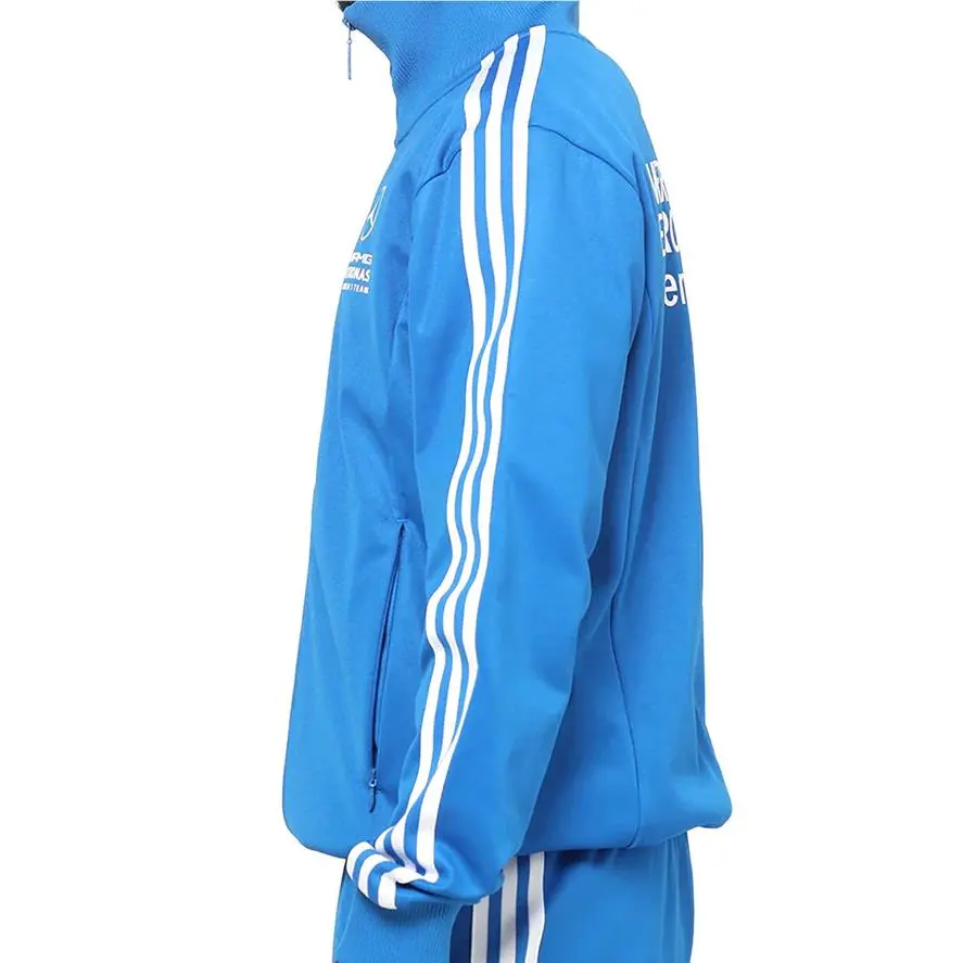 Adidas clothing - adidas x Mercedes AMG Petronas Formula 1 Team Blue Wonder Track J - KT5128 - Blue 2