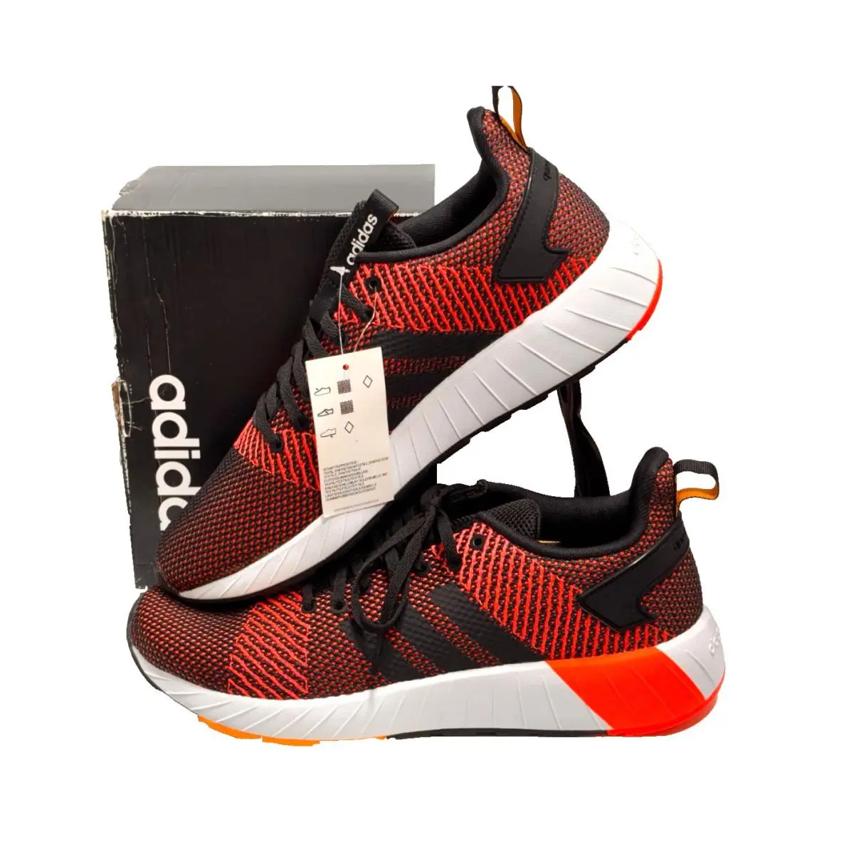 Adidas shoes - adidas Questar BYD - Questar BYD - DB1544 - BLACK/WHITE/SOLAR RED 15
