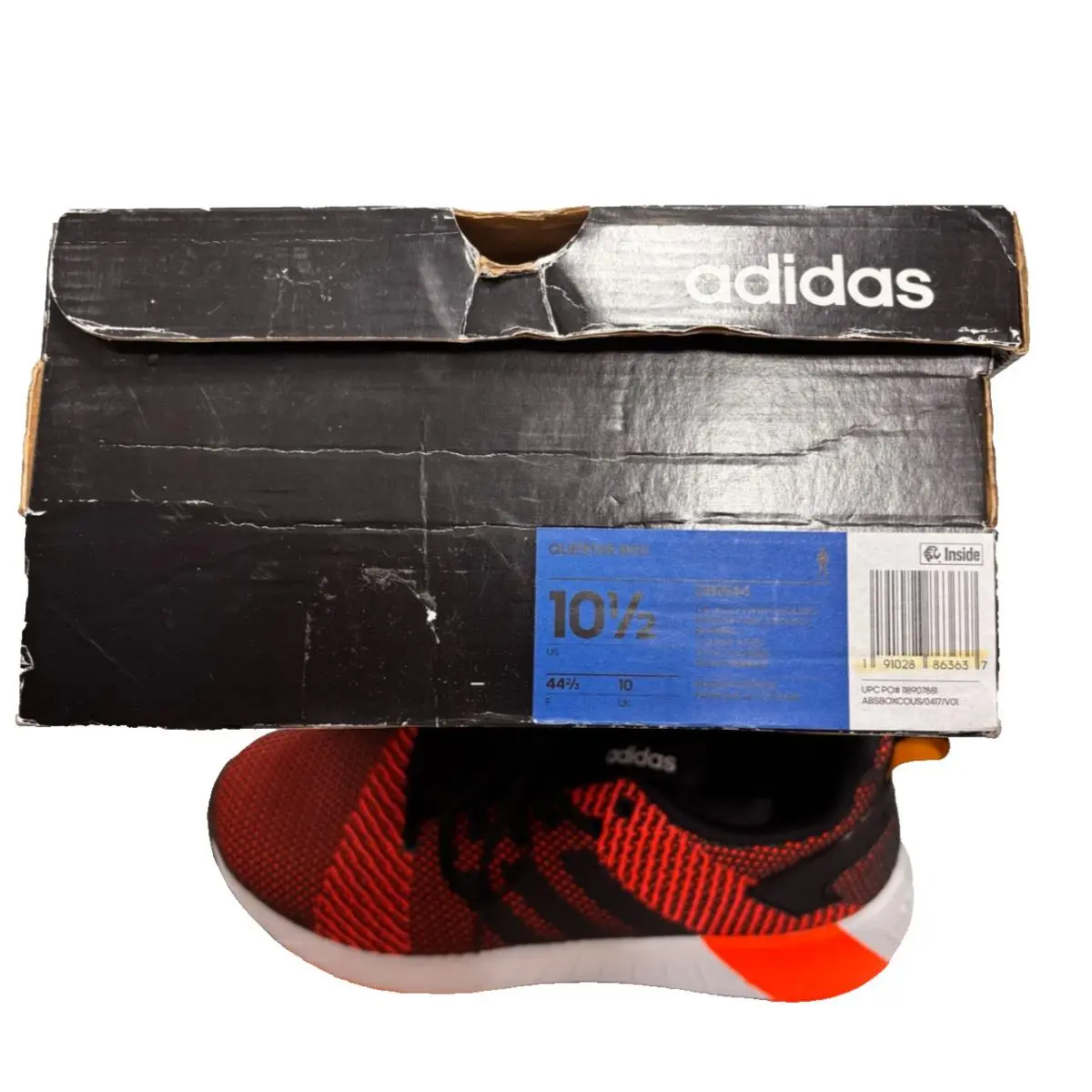 Adidas shoes - adidas Questar BYD - Questar BYD - DB1544 - BLACK/WHITE/SOLAR RED 24