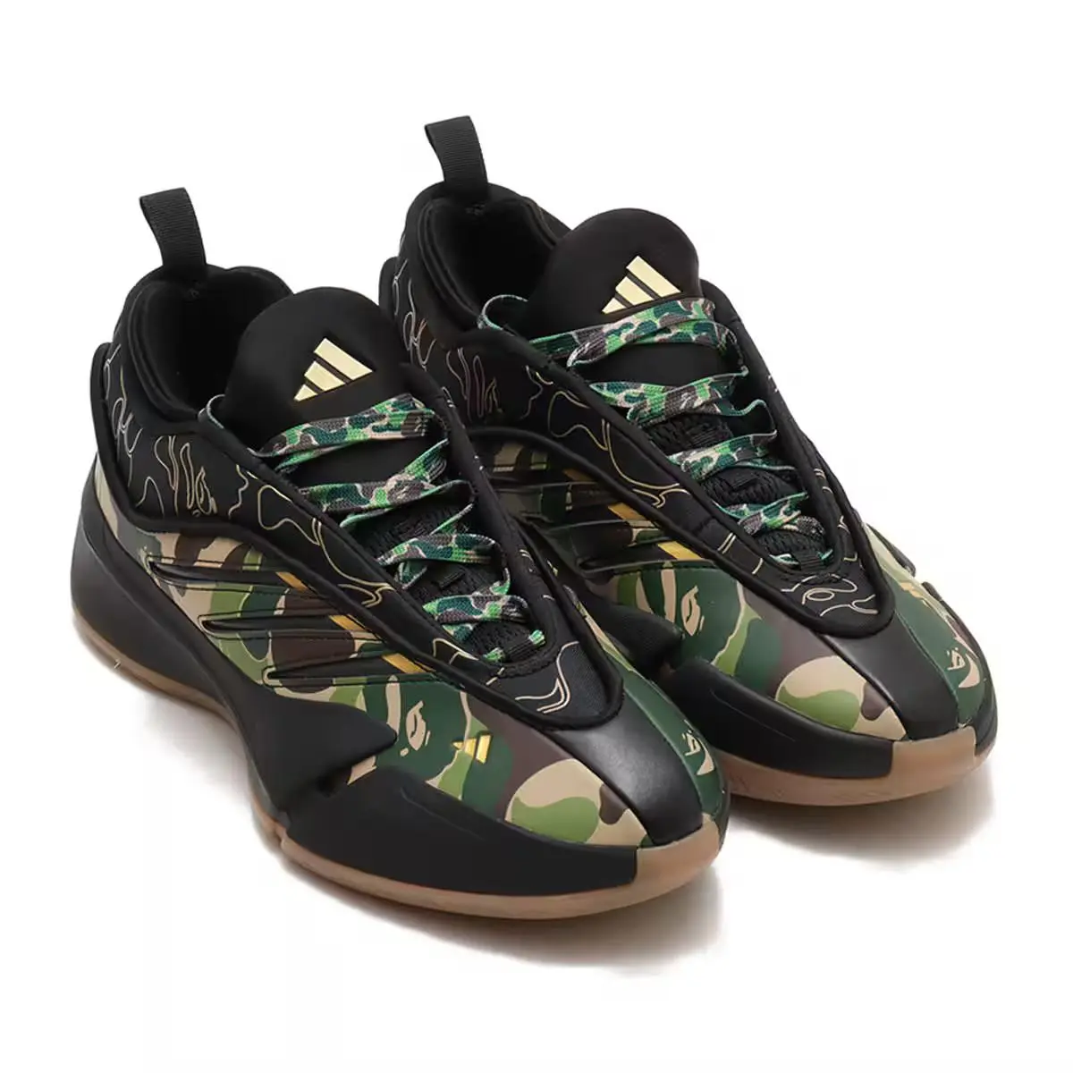 Bape Adidas For Damian Lillard Sneakers Basketball Dame 9 Trainers Men Shoes
