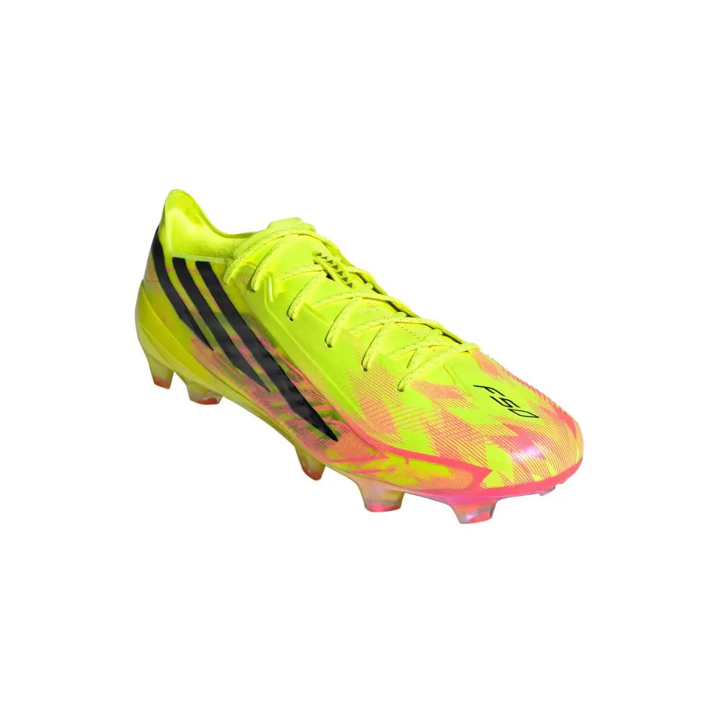 Adidas shoes - adidas F50 Hyperfast Elite FG Too Light Pack - KJ3431 - Yellow 17