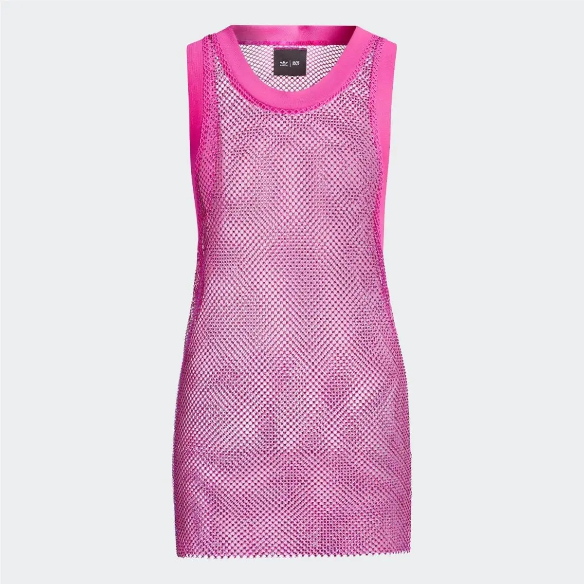 Adidas clothing - adidas x Ivy Park Pink Crystal Mesh Tank Top (All Gender) - IT8790 - Pink 2