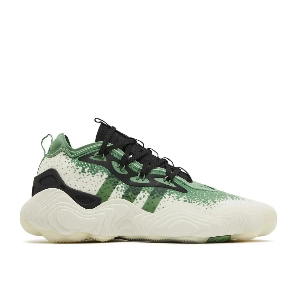 Adidas shoes - adidas Trae Young 3 - Trae Young - IE2703 - White, Manufacturer: Off White/Preloved Green/Core Black 8