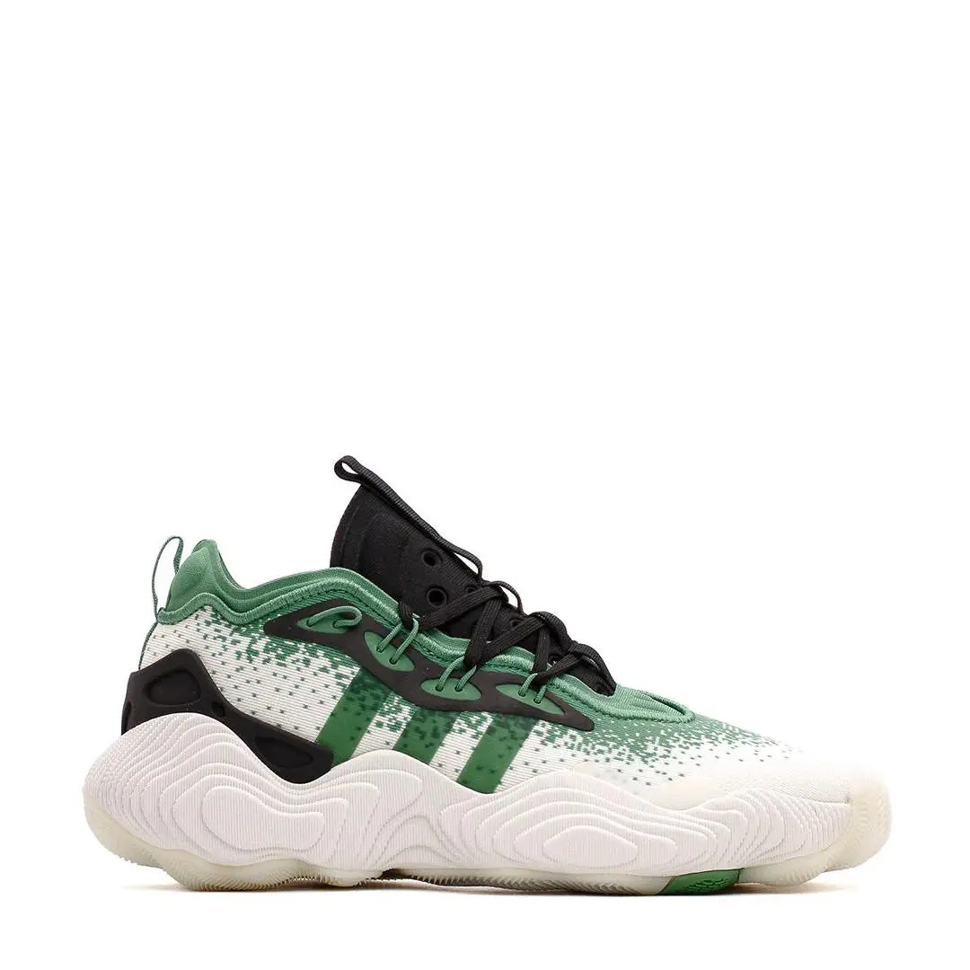 Adidas shoes - adidas Trae Young 3 - Trae Young - IE2703 - White, Manufacturer: Off White/Preloved Green/Core Black 7