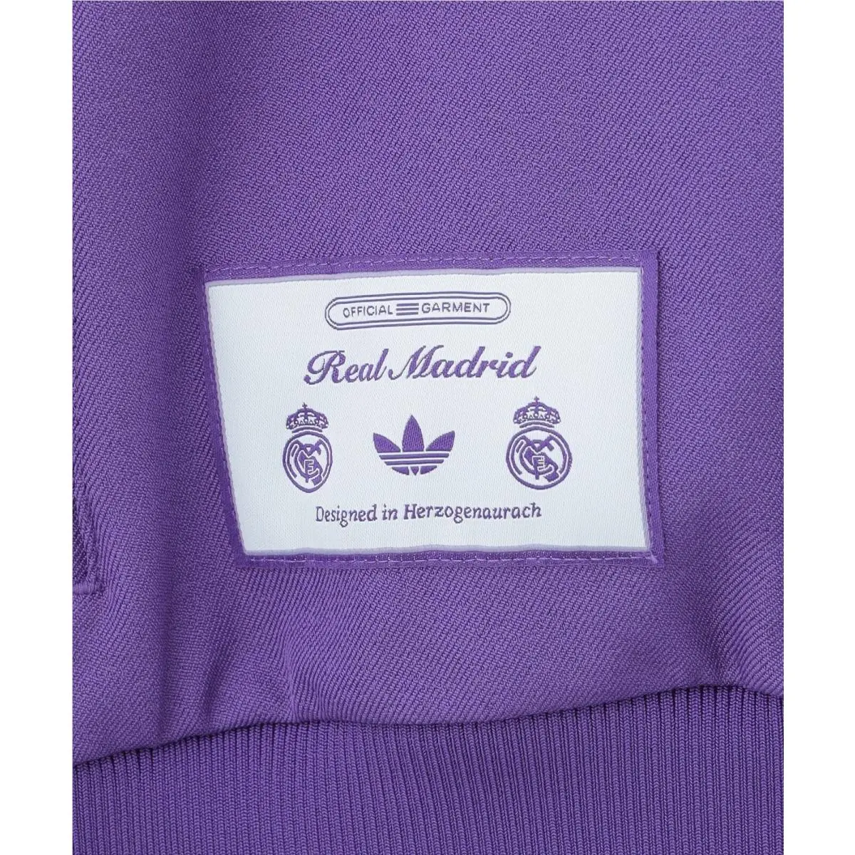 Adidas clothing - adidas Real Madrid Track Top - JF2582 - Purple 7