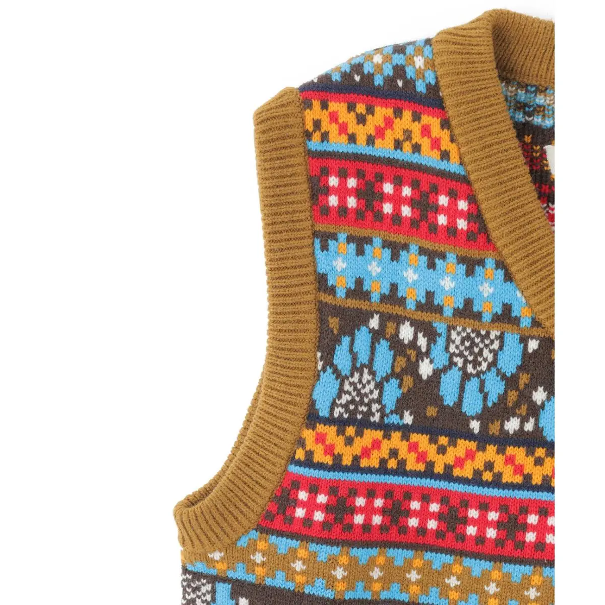 Adidas clothing - Adidas x Wales Bonner Knitted Vest - JE5983 - Multicolor 4