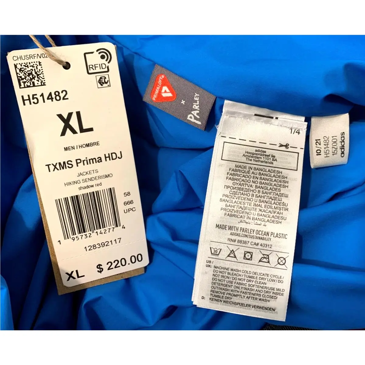 Adidas clothing - ADIDAS TERREX MYSHELTER - TERREX MYSHELTER - Red 8