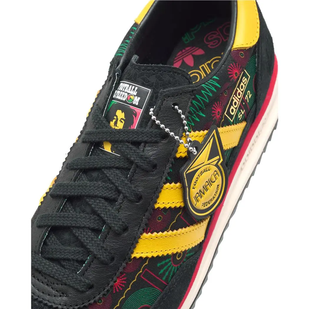 Adidas SL 72 RS Bob Marley Football Is Free Sneakers Originals Trainers Men Size