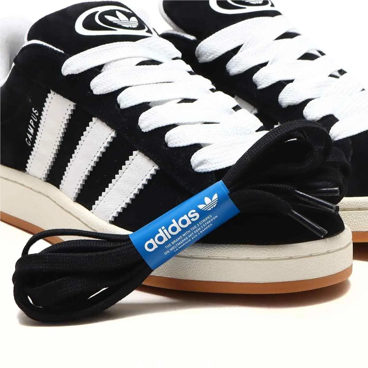 Adidas Campus 00s Core Black Gum Sole Sneakers Retro Skateboard Shoes Men Size