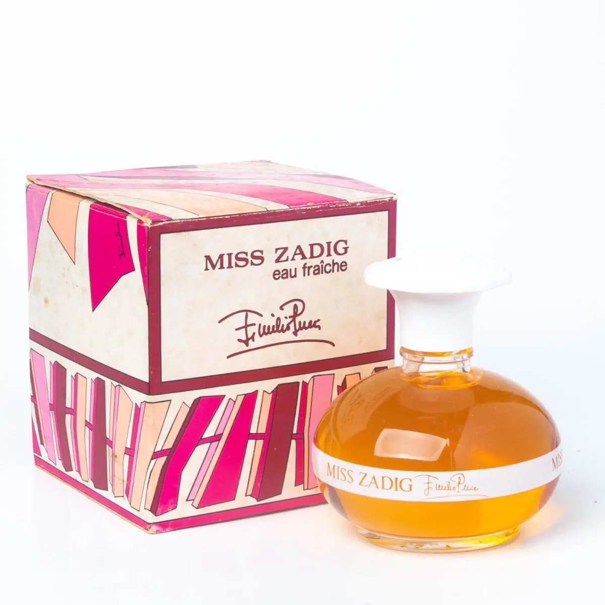 Emilo Pucci Miss Zadig Eau Fraiche Splash 120ml 4OZ Vintage Perfume