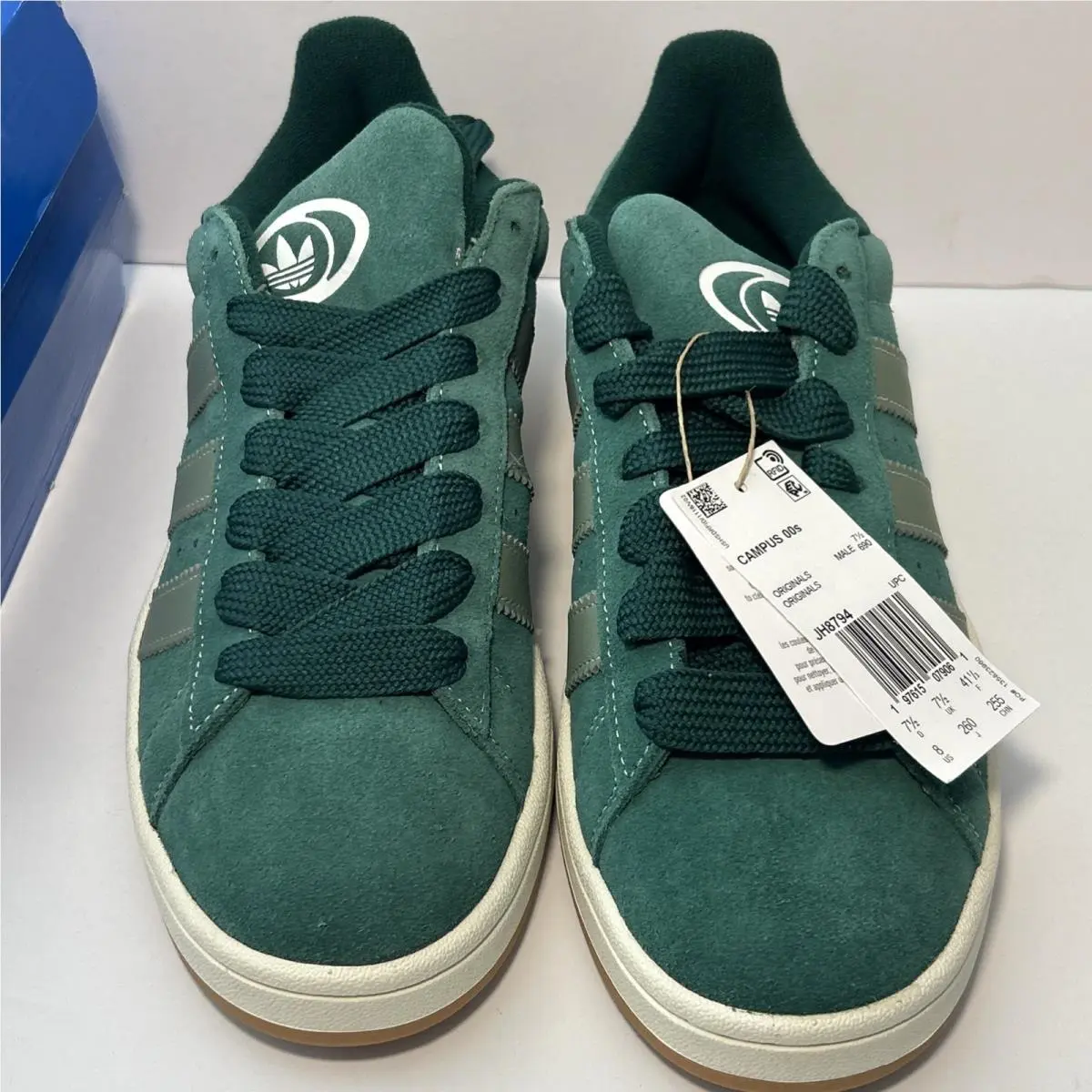 Adidas shoes - adidas Campus 00s - Campus - JH8794 - Green, Manufacturer: DARK GREEN/CLOUD WHITE/OFF WHITE 0