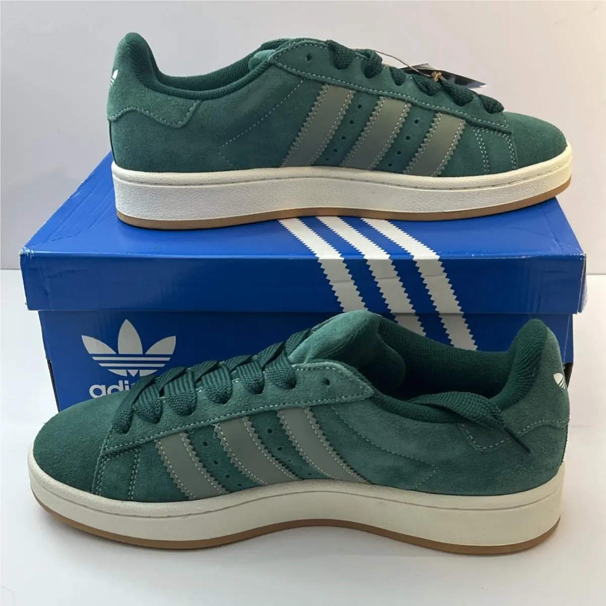 Adidas shoes - adidas Campus 00s - Campus - JH8794 - Green, Manufacturer: DARK GREEN/CLOUD WHITE/OFF WHITE 1